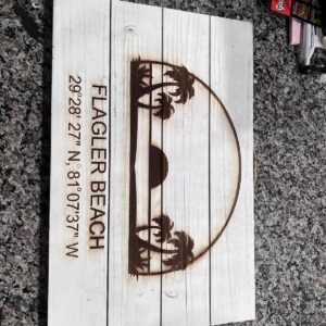 City sign customized with your city